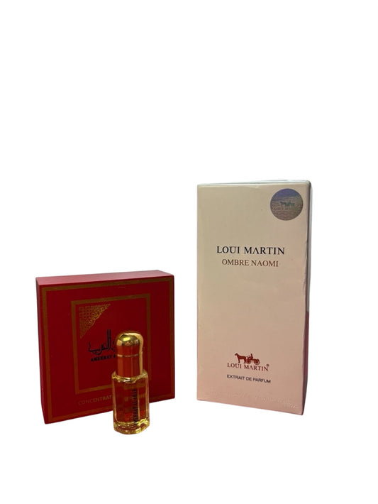 • Ombre Naomi + Concentré d’huile de parfum