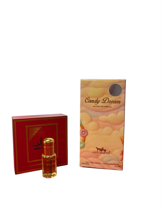 • Candy Dream + Concentre d’huile de parfum