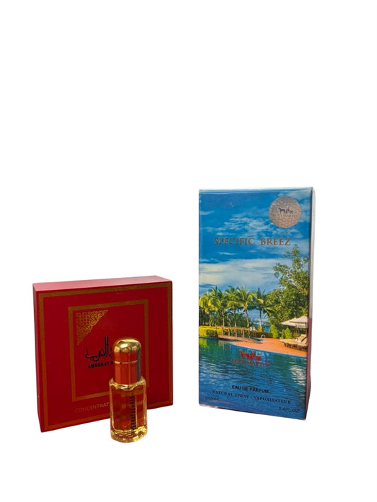 • Specific Breez + Concentré d’huile de parfum